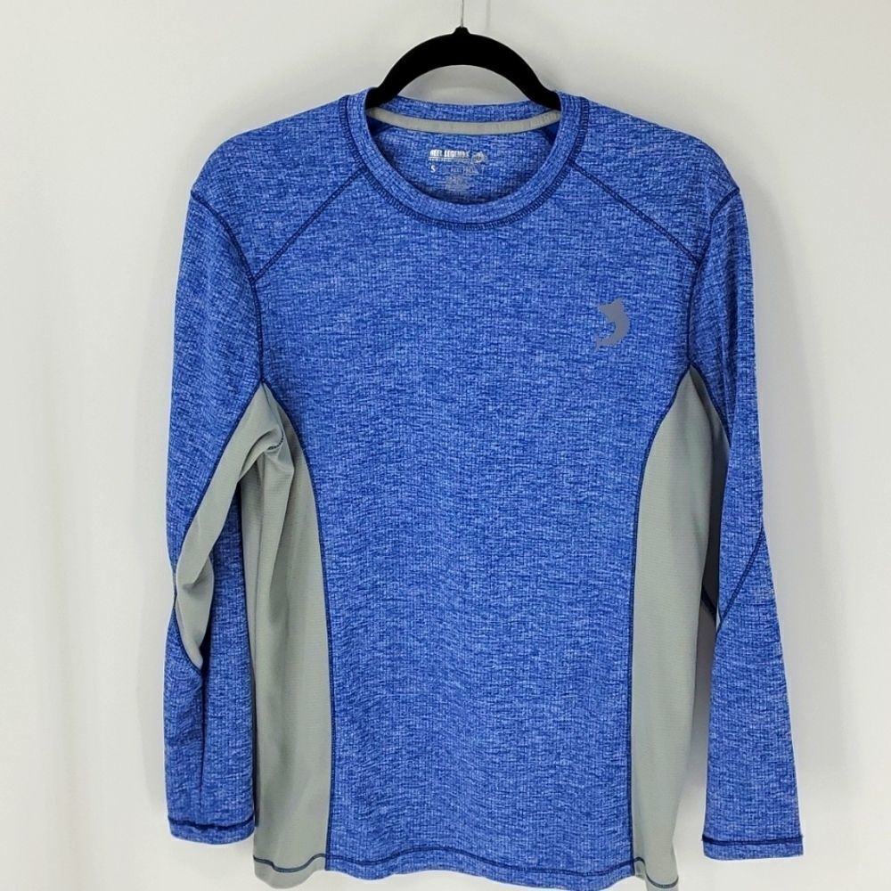 Reel Legends mens shirt. Size small. Blue and gray. Long sleeves.